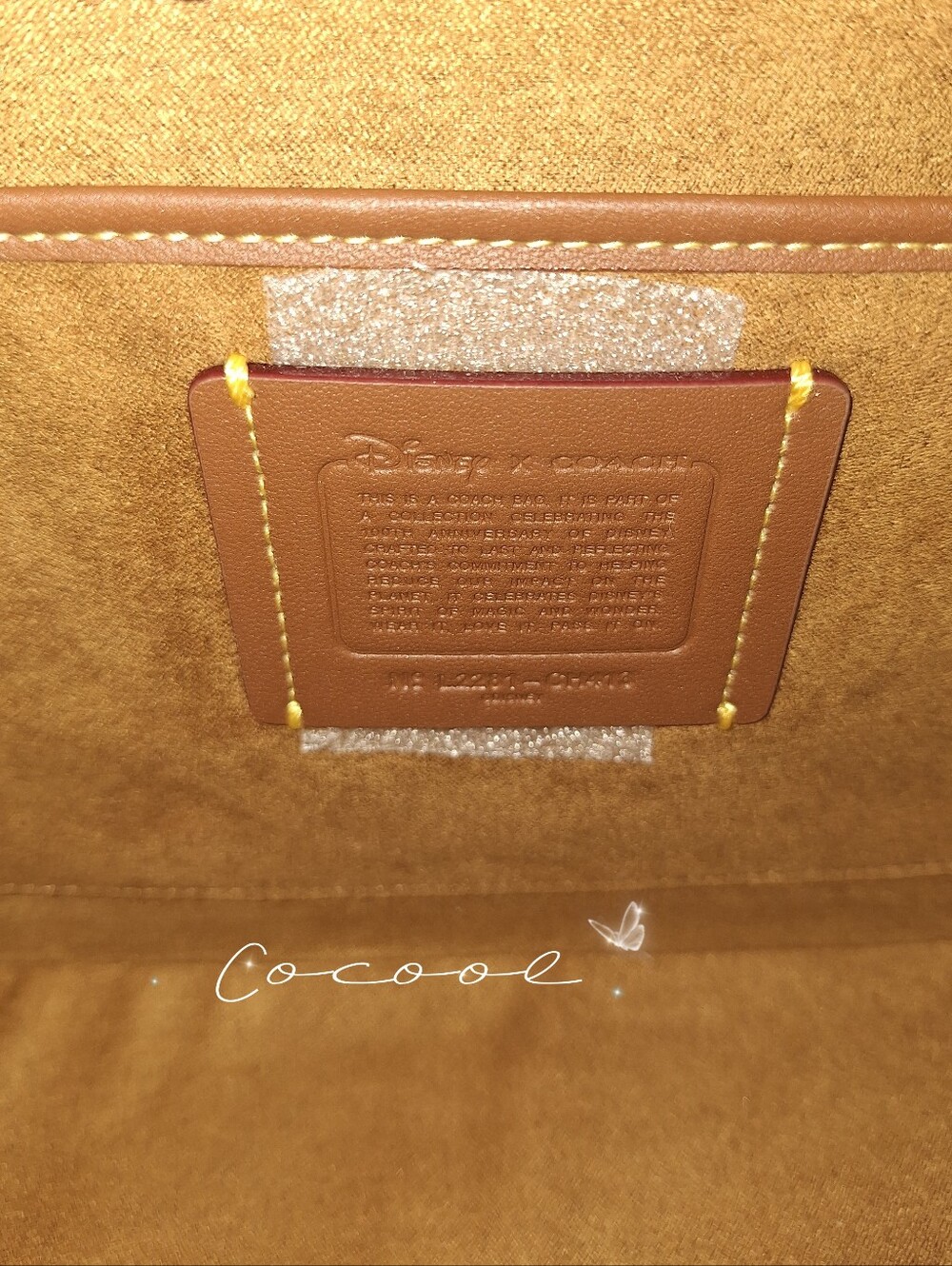 NWT Rare Authentic Disney x Coach Studio Shoulder Bag Mickey Mouse Flowers CH413 - Picture 11 of 12